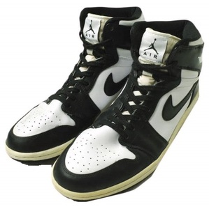 NIKE ナイキ 2008年製 AIR JORDAN 1 カウントダウンパック エアジョーダン 1 ハイ 332550-011 US11(29cm) BLACK/WHITE スニーカー g18073