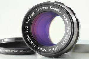 希少 [美品] Nikon Ultra Micro Nikkor 55mm f2 マクロレンズ Leica L L39 日本製