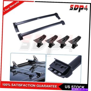 03-11のホンダエレメントルーフラッククロスバーレール付きカーカヤックラックトップマウントFor 03-11 Honda Element Roof Racks Cross B