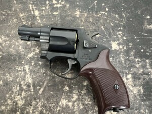 動作確認済み！MARUSHIN マルシン 8mm POLICE REVOLVER ガスガン リボルバー ASGK刻印あり (2)