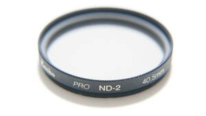 ★良品★[40.5mm] Kenko PRO ND-2 減光フィルター [F3207]