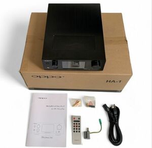 □ オッポ OPPO ヘッドホンアンプ HA-1 ブラック USB DAC 2000-341