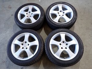 QR4235【送料無料235/45R17】ワーゲン B6型 パサートなどに BS 中古スタッドレスセット ▼17×7.5J 112/5H ET43▼