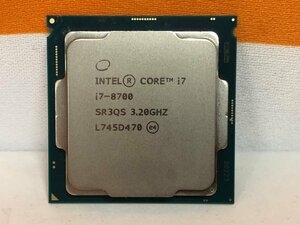 【ハード王】中古CPU/Corei7-8700 SR3QS 3.20GHz/13526-C