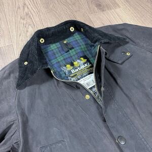 【オイル抜き】C40 Vintage Barbour BEDALE ビンテージ バブアー ビデイル ブラックウォッチ