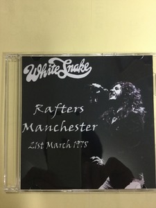 WHITESNAKE CD RAFTERS MANCHESTER 1978 1枚物　同梱可能