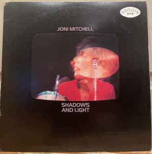 ◇希少プロモ白ラベル!国内盤LP◇ジョニ・ミッチェル Joni Mitchell/シャドウズ・アンド・ライト P-5587-8Y ジャコ・パストリアス