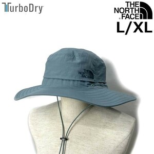 1円～!売切!【正規新品】THE NORTH FACE◆HORIZON BREEZE BRIMMER HAT ハット 帽子 US限定 軽量 TurboDry 男女兼用(L/XL)青② 180623-5