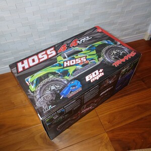 Traxxas Hoss 　4×4 VXL ブラシレス ラジコン　モンスター トラック RTR 3S LiPo コンボ グリーン　未開封品