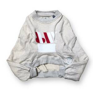 20AW MAISON MIHARA YASUHIRO Sweat shirt size 38 再構築スウェットシャツ スウェット メゾンミハラヤスヒロ 店舗受取可