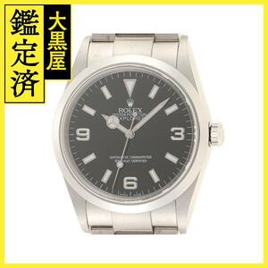 ROLEX　ロレックス　エクスプローラーI　114270　ブラック文字盤　SS　メンズ腕時計　オートマチック　自動巻き【431】