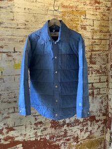 ~80s GERRY CHAMBRAY DOWN SHIRT ヴィンテージ ビンテージ ジェリー シャンブレー ダンガリー ダウンシャツ ダウンジャケット 70s 送料無料