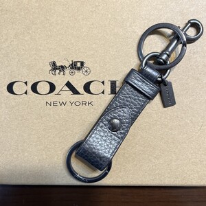 コーチ COACH 小物 キーホルダー レザー バレット シグネチャー メンズ プレゼント ブランド キーリング チャーム アクセサリー 新品 正規