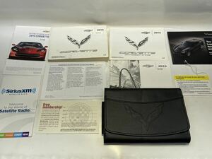 シボレー コルベット C7 2015 英語取り扱い説明書 CORVETTE Owners manual （管理番号C1）