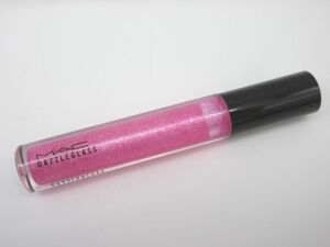 ●MAC マック Dazzleglass ダズルガラス エクストラアンプス ピンク系 残量約9割 リップグロス コスメ 中古品●