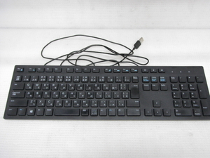 DELL デル CN-0CJCVG-LO300 USBキーボード ブラック 2018年製 動作確認済 定形外郵便全国一律510円 F11-a