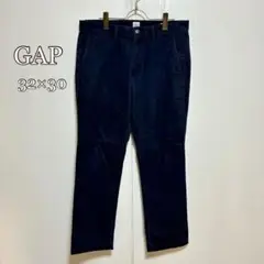 【ギャップGAP】ストレート　チノパン（32×30）ネイビー　メンズカジュアル