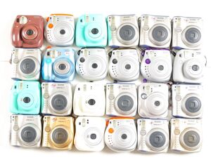 24 24点まとめ FUJIFILM フジフィルム instax mini 他 チェキ まとめ まとめて 大量セット