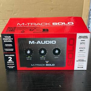 UTT201 M-AUDIO M-Track SOLO オーディオインターフェイス オーディオインターフェース 