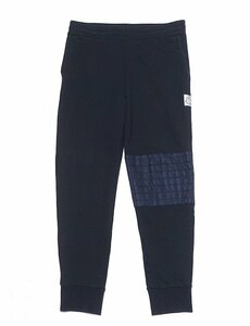 美品 MONCLER GAMME BLEU モンクレールガムブルー PANTALONE キルティング切替 スウェットパンツ トムブラウン ネイビー メンズ XL