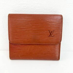 LOUIS VUITTON ルイヴィトン ポルトモネ ビエ エピ 三つ折り財布 a547