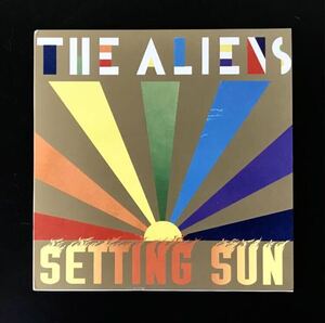 即決★ 超重量盤 7inch THE ALIENS/SETTING SUN エイリアンズ UKロック　ギターポップ