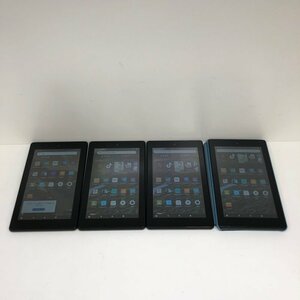 amazon Kindle Fire HD7 第9世代 M8S26G 16GB 32GB 4台セット カバー1点付き ファイヤー タブレット アマゾン 240516SK170204