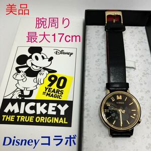 美品☆電池新品☆送料込☆セイコー SEIKO ワイアード WIRED レディース腕時計 ディズニーコラボ 限定品 ミッキー ミニー VJ21-KGX0 AGEK744