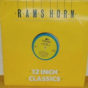 J.M. Silk Music Is The Key　Rams Horn Records RHR-3470　12インチ 33 1/3RPM 【管14】