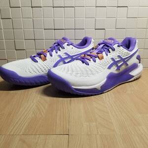 ②送料無料・新品未使用！！アシックス ASICS テニスシューズ / GEL-RESOLUTION 9 WIDE / オールコート 23.5ｃｍ 