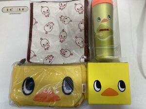 日清　ひよこちゃん　非売品　小皿　ポーチ