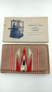 CHIMAYO BAG ベージュ ヴィンテージ デッドストック 箱付き クラッチバッグ チマヨ ※劣化あり ◆3109/宮竹店