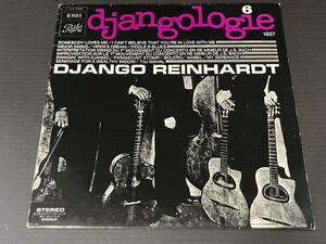 【J-185】仏盤LP ジャンゴ・ラインハルト　ジャンゴロジー6　1937年　Django Reinhardt　Djangologie