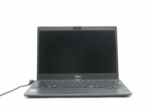 中古　富士通　FMV　U937/R Core 7世代i5 　ノートパソコン　通電します　起動しません　液晶割れ　詳細不明　ジャンク扱い 　