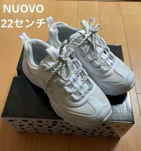 【NUOVO】 厚底スニーカー AVRIL アブリル N9362J WHITE