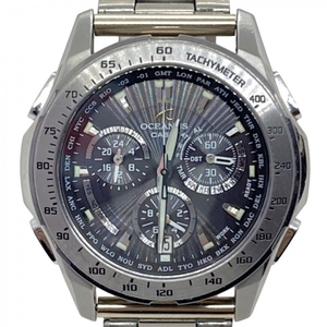 CASIO(カシオ) 腕時計 OCEANUS(オシアナス) OCW-M800 メンズ タフソーラー/電波 黒