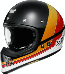 SHOEI フルフェイスヘルメット　EX-ZERO イーエックス-ゼロ　EQUATION　イクエージョン　TC-10　XL　61ｃｍ