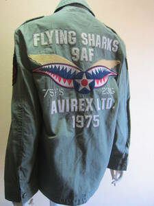 Ungrid x AVIREX flying sharks 9AF サイズ F アングリッド アヴィレックス ジャケット ミリタリー レディース メンズ にも タ1285