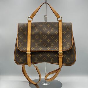 #【売り切り】LOUIS VUITTON モノグラム マレル サック アド リュック M51158 SR1014 ハンドバッグ ヴィトン