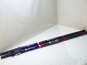 ★ ダイワ PS エースパワー 450 オールド グラスロッド 2本まとめ 釣具 竿 ★A47(0115) Daiwa Acepower