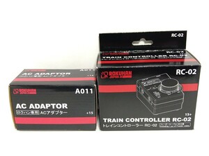 RC-02 トレインコントローラー A011 ACアダプター まとめて 未使用 ロクハン Zゲージ ROKHAN