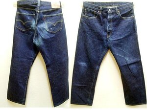 即決[W36]美色 LVC 50155-0116 USA製 501XX 55501 リジッド 色落ち ビンテージ復刻 レプリカ LEVI’S VINTAGE CLOTHING アメリカ■5166