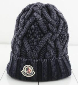 MONCLER ニット帽 未使用　ニット　キャップ