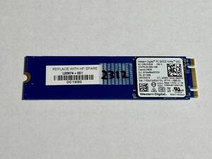 使用時間：2312時間☆WD 中古 M.2 SSD NVMe SDAPNUW-256G-1006 256GB CDI正常確認済み 良品