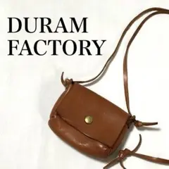 DURAM FACTORY  ミニショルダーポーチ　レザー　本革　ハンドメイド