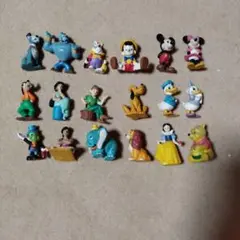 ディズニーキャラクターミニフィギュアセット