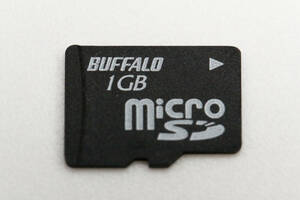 1GB microSDカード　BUFFALO
