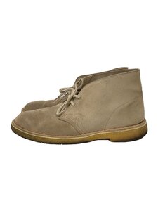 Clarks◆ブーツ/26cm/BEG/スウェード/11826