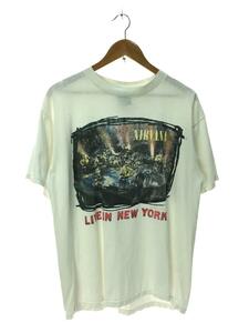 GIANT◆90s/Nirvana/1993 New york live t/バンドT/カートコバーン/Tシャツ/XL