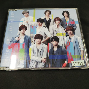 Hey!Say!JUMP/OVER THE TOP　中古CD・送料無料！（ケース割れ箇所あり））